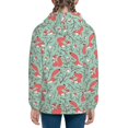 thumbnail image 6 of Pofeuu Autumn Branches Fox and Mushrooms Print Teenage Zipper Hoodie Sweatshirts Hooded Casual Jackets With Pocket For Boys Girls-Medium, 6 of 6