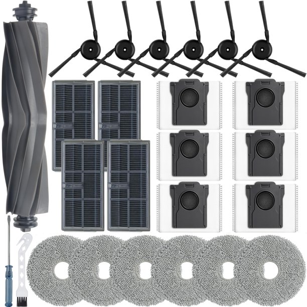 Kit de accesorios Bluearks X40 Ultra de 25 unidades para aspiradora Dreame