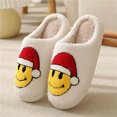 thumbnail image 3 of Zapatillas populares de algodón para mujer, pantuflas de algodón cálidas de felpa para invierno, Navidad y Halloween, para interior y hogar, 3 of 5