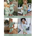 thumbnail image 2 of Vestido Beauty Summer Manga Corta Maternidad Midi Sage L, 2 of 6