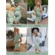 thumbnail image 2 of Vestido Beauty Summer Manga Corta Maternidad Midi Sage L, 2 of 6