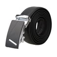 thumbnail image 1 of Hombres Hebilla Automática Trinquete Grandes Negocios Visten Cinturón De Cuero Ancho De 1 3/8 Negro-6 53 1/8-55 7/8inches/ 150cm, 1 of 7