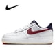 thumbnail image 1 of Air Force 1 07 Zapatillas de skate para hombre y mujer, clásicas, negras, blancas, de piel auténtica, antideslizantes, cómodas, para correr, Af1, 1 of 4