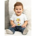 thumbnail image 2 of Giraffe With Cake T-Shirt Infant -Image by Shutterstock,  6 Months, 2 of 4