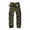 Armygreen, variant on Men's Wild Relaxed Fit Cargo Pants with 9 Pockets(No Belt),C29 Camo 36x32