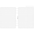 thumbnail image 2 of Filofax - Quadrille A5 - White - Notepaper Refills, 2 of 2