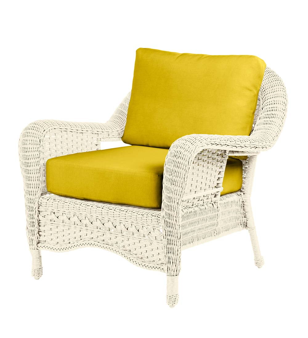 Prospect Hill Outdoor Wicker Chair Glider