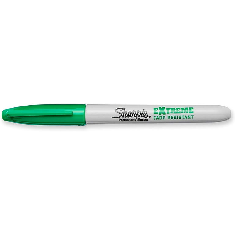 Sharpie Fine Permanent Marker Pen Limited Edition Argyle Green 12 Pack
