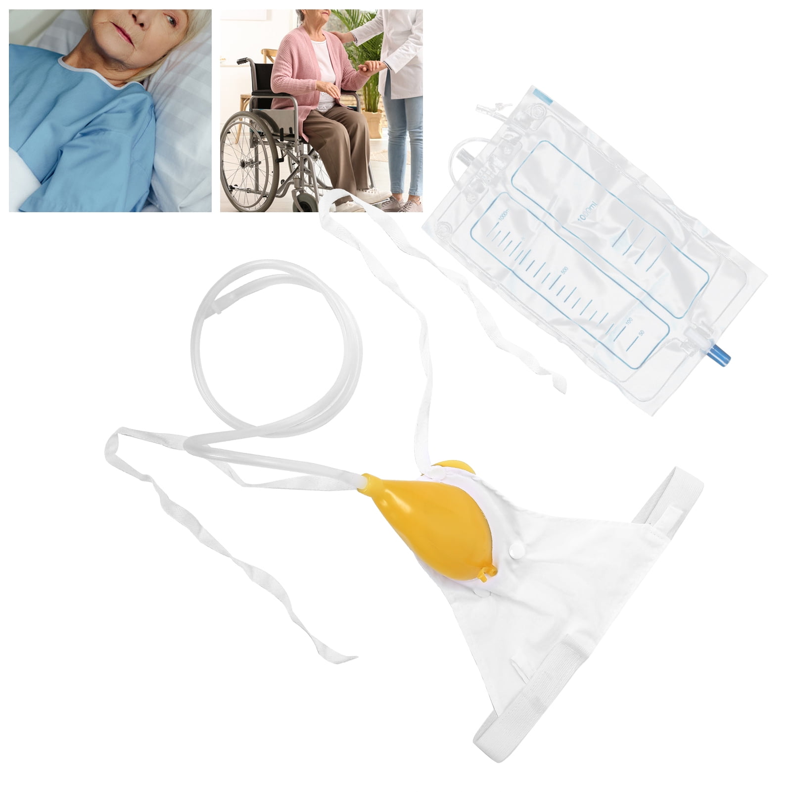 LHCER Urine Cup,Female Urination Device,1000ml Female Urination Device