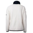 thumbnail image 3 of Women's Cutter & Buck Oatmeal New England Revolution Cascade Eco Fleece Full-Zip Jacket, 3 of 3