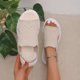 thumbnail image 5 of Nuevos zapatos de cuña de suela gruesa, sandalias de verano para mujer, zapatillas informales para mujer, sandalias para mujer Wmkox8yii nm11180, 5 of 7