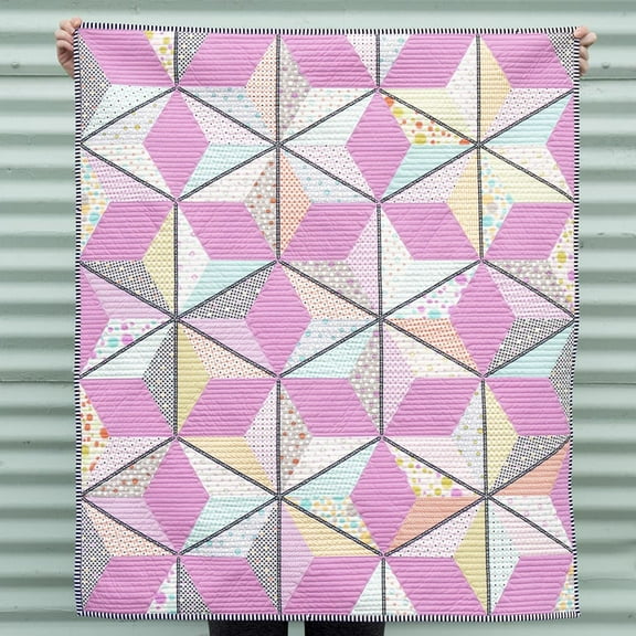 Lollipops & Licorice Quilt Pattern by Krista Moser