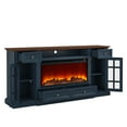 thumbnail image 5 of FESTIVO Modern TV Stand with Electric Fireplace - Fits TVs Up to 78 Inches - Navy, 5 of 6