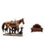 thumbnail image 1 of Figura de caballo,Figura coleccionable de caballo en miniatura,Sofá miniatura para muñecas,Muebles para casa de muñecas,sofá europeo,decoración de modelo,Sillón individual modelo Mini, 1 of 8