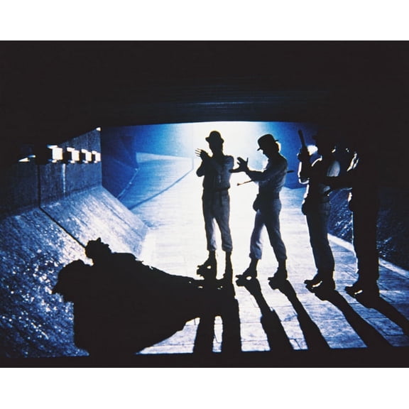 A Clockwork Orange Beating Tramp Classic 24x36 Movie Poster HD Aluminum Wall Art