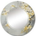 thumbnail image 2 of DESIGN ART Designart "Apple Blossom Harmony XV" Floral Modern Wall Mirror 24in.x24in., 2 of 4