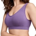 thumbnail image 7 of Jockey Women's Seamfree Cotton Blend Light Support Bralette, 7 of 7
