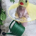 thumbnail image 4 of Chubasquero para niños, chubasquero de pato para niños pequeños y sombrero de paraguas, OVNI impermeable para bebés y niños, 4 of 8
