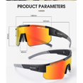 thumbnail image 5 of Gafas de ciclismo YONGSHENG Hombres Mujeres negro, 5 of 5