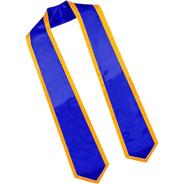 ZOUSSIQI Graduation Stoles - Graduation Shawl Stole, Colorful Graduation Sashes, Graduate Stole | 72-Inch Long Unisex Plain CA919-35459