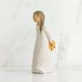thumbnail image 2 of Willow Tree Just a Little Something For You Girl Holding Flowers Figurine 27672, 2 of 6