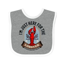 Inktastic Kennebunkport Maine Lobster Boys or Girls Baby Bib