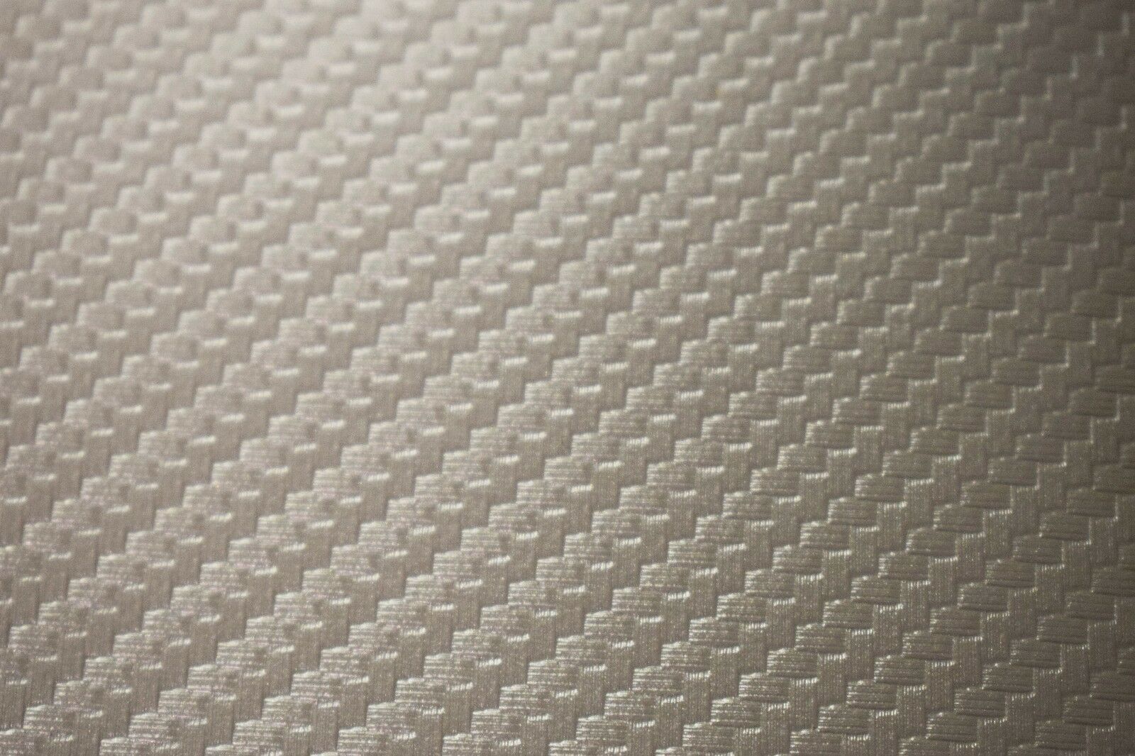 Vinyl Fabric Lt.Gray Carbon Fiber Faux Leather Car Upholstery 54"W