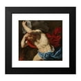 thumbnail image 2 of Antonio Zanchi 16x15 Black Modern Framed Museum Art Print Titled - Sisyphus (C. 1660 - 1665), 2 of 5