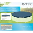 thumbnail image 5 of intex round metal frame pool cover, blue, 15 ft, 5 of 5