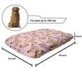 thumbnail image 2 of Tropical Pet Bed, Exotic Themed Layout of Palm Leaves and Butterflies Flying Colorful Paradise, Chew Resistant Pad for Dogs and Cats Cushion with Removable Cover, 24" x 39", Multicolor, by Ambesonne, 2 of 4