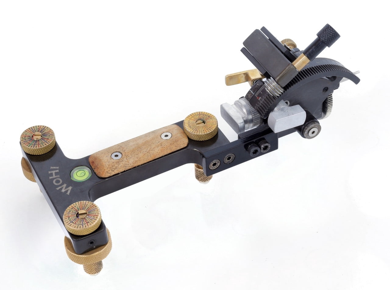Wohi Gemstone Advanced Faceting Machine for Lapidary Artists with Worm Screw for Degree Adjustment
