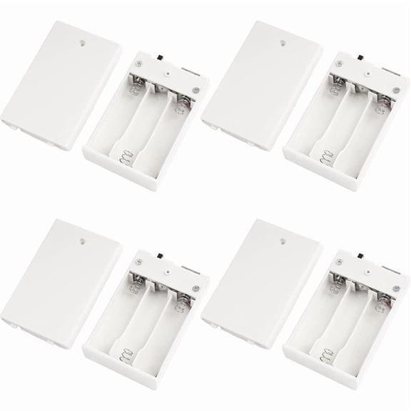 4PCS Portable USB Battery Pack for 5V LED Lights-Battery Operated Power Supply Converter, Ideal for Indoor&Outdoor Use