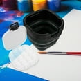 thumbnail image 5 of Pencil Bucket Paint Brush Cleaner Household Holder Folding Color Box Silica Gel Pp, 5 of 6