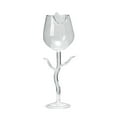 thumbnail image 2 of Verres à Roses Gobelet Rouge Fantaisie Gobelet à Jus Verres à Fleurs Rouges, 2 of 5