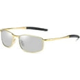 thumbnail image 1 of FEISEDY Classic Polarized Photochromic Sunglasses Driving Photosensitive Glasses B2444, 1 of 6