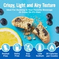thumbnail image 4 of Cooper Street Twice Baked Italian Biscotti Cookies - Lemon Blueberry - Peanut, Dairy & Soy Free, Kosher Coffee Cookies -  1.25 Lb Resealable Bag, 4 of 8