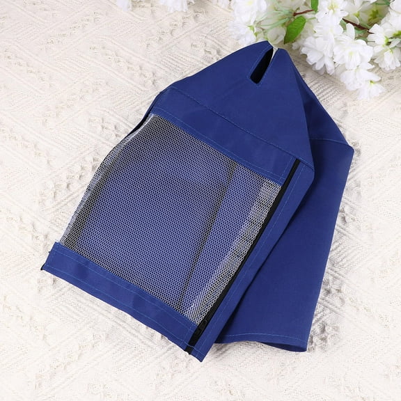 Raindrops 1Pcs Adjustable Bird Cage Protector Cover Blue for Bird Cages