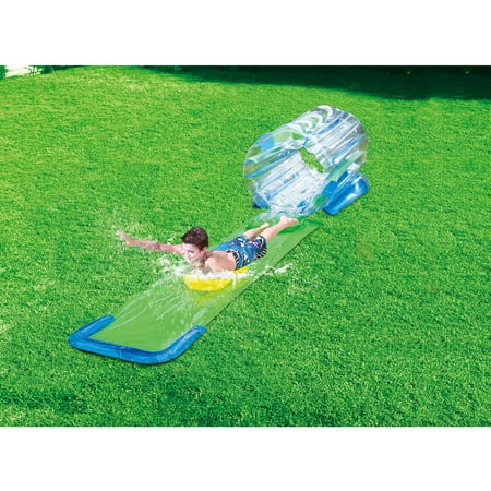 slip and slide with tunnel