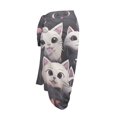 thumbnail image 6 of Uourmeti Cute Cats Cover Ups for Swimwear Women Flowy Chiffon Scarf Blouse for Swimwear Holiday Outfit, 6 of 7