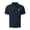 Navy, variant on Men's Summer Short Sleeve Polo Shirt with Embroidered Logo Breathable Quick Dry Casual T-Shirt Solid Color Business Work Tops Comfortable Lightweight Athletic Golf Shirt