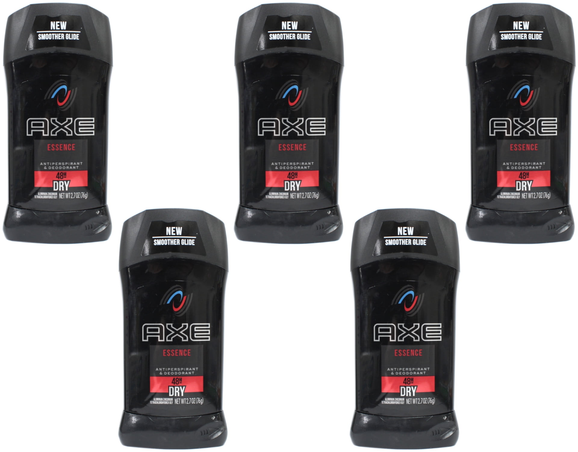 5 Pack AXE Antiperspirant Stick, Essence 2.7 oz Each