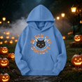 thumbnail image 4 of Grblisyd Girls Oversized Hoodies Halloween Long Sleeve Pullover Sweatshirts Kids Fashion Casual Outfits Fall Winter Clothes, 4 of 6