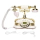 thumbnail image 2 of Teléfono con Cable Retro Vintage Teléfono Fijo con Cable de Estilo Antiguo con Dial de Botón para Decoración del Hogar Y la Oficina, 2 of 8