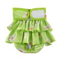 thumbnail image 1 of Female Dog Diaper Washable Pets Physiological Pants Sanitary Panties Reusable Pet Diaper for Small Large Dogs Cats Shorts, 1 of 11