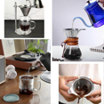 thumbnail image 5 of Reusable Stainless Steel Pour Over Coffee Filter Compatible with Drip Fits Most V60/Chemex Brewers, 5 of 5