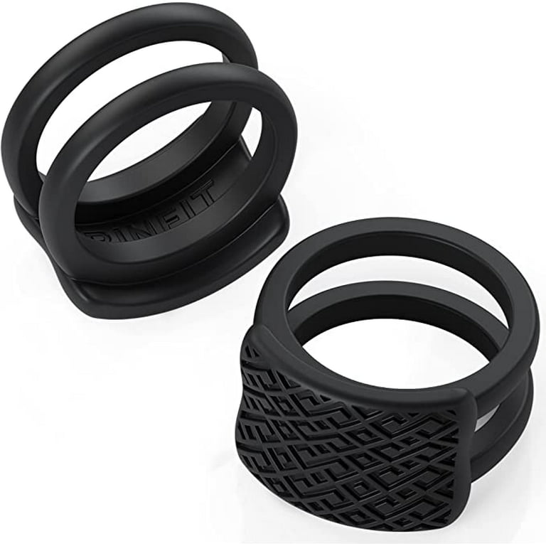 Rinfit Wedding Ring Protector for Working Out - Silicone Rubber Ring Cover  Protector – Set of two: 4mm and 9mm
