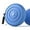 Blue, variant on FITMIND 13x13in Inflated Wobble Cushion Non-Slip, PVC, Extra thick, Hand Pump, Guide Book, Blue