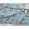 thumbnail image 3 of Soimoi Cotton Voile Fabric Floral Mandala Fabric Prints by Yard 56 Inch Wide, 3 of 3