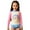 Multicolor, variant on Odeerbi 4-8 Years Kids Girls Long Sleeve Rash Guard Swimsuits Summer Beach Two Pieces Athletic Training Swimsuit Hawaiian Surfing Swimwear Sunscreen Seaside Swim Skirt Set