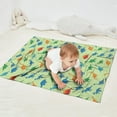 thumbnail image 2 of LightGreen Multicolor Dinosaurs Blanket,Comfortable Soft Lamb Wool Throw Blanket,All Season,Warm Lightweight Blankets for Sofa Bed Couch Living Room Chair,30"x40", 2 of 4